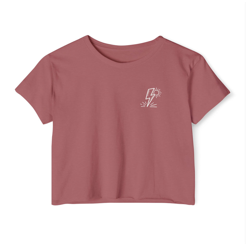 LESS BENDERS MORE FUN Front Grahic Only | Crop Top - Made For the Terminally Conscious.
