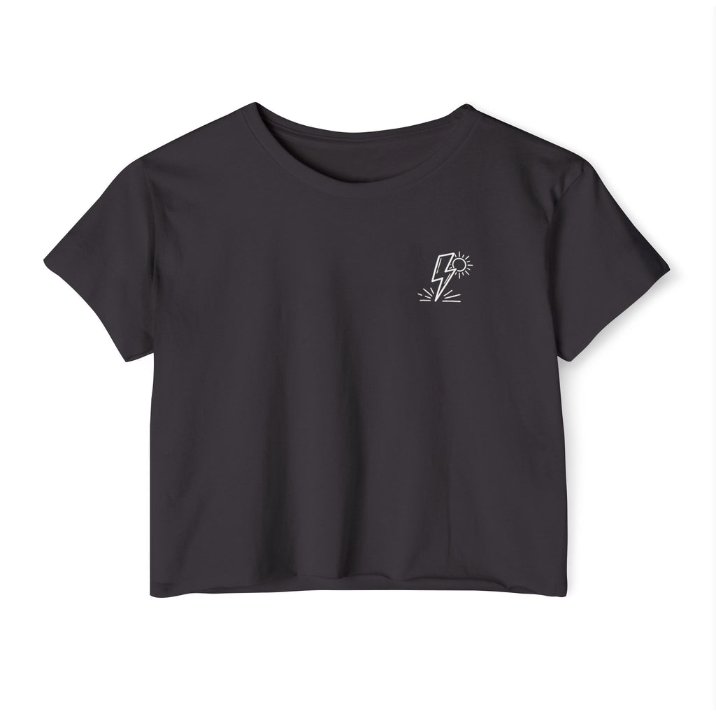 LESS BENDERS MORE FUN FRONT/BACK Print | Women's Festival Crop Top - Made For the Terminally Conscious