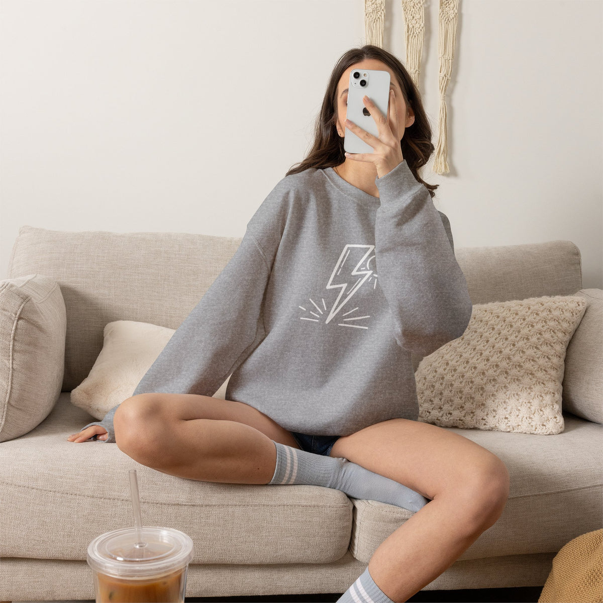 LESS BENDERS MORE FUN FRONT/Back Print Crewneck Sweatshirt - Made For the Terminally Conscious
