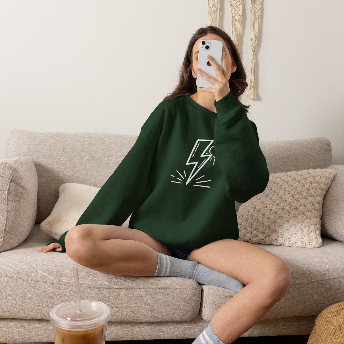 LESS BENDERS MORE FUN FRONT/Back Print Crewneck Sweatshirt - Made For the Terminally Conscious