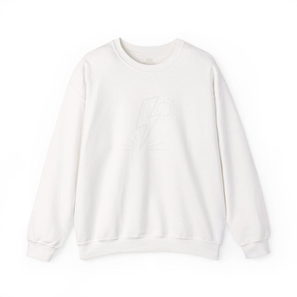 LESS BENDERS MORE FUN FRONT/Back Print Crewneck Sweatshirt - Made For the Terminally Conscious