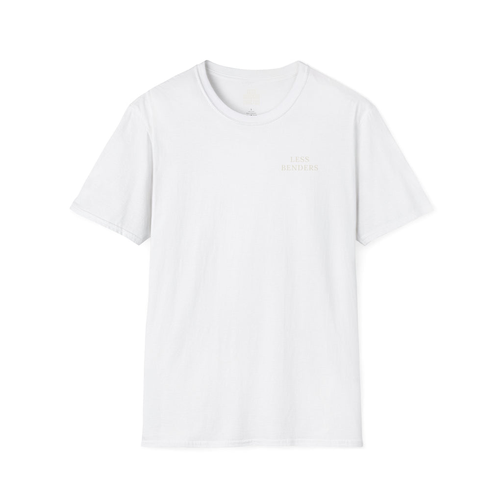 LESS BENDERS MORE FUN FRONT/BACK PRINT Graphic T-Shirt - Made For the Terminally Conscious