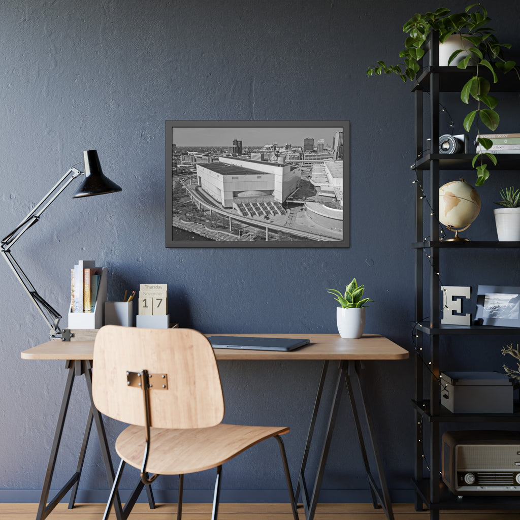 Joe Louis Arena | Before The Wrecking Ball (2019)  — Black & White Cityscape Photography Print