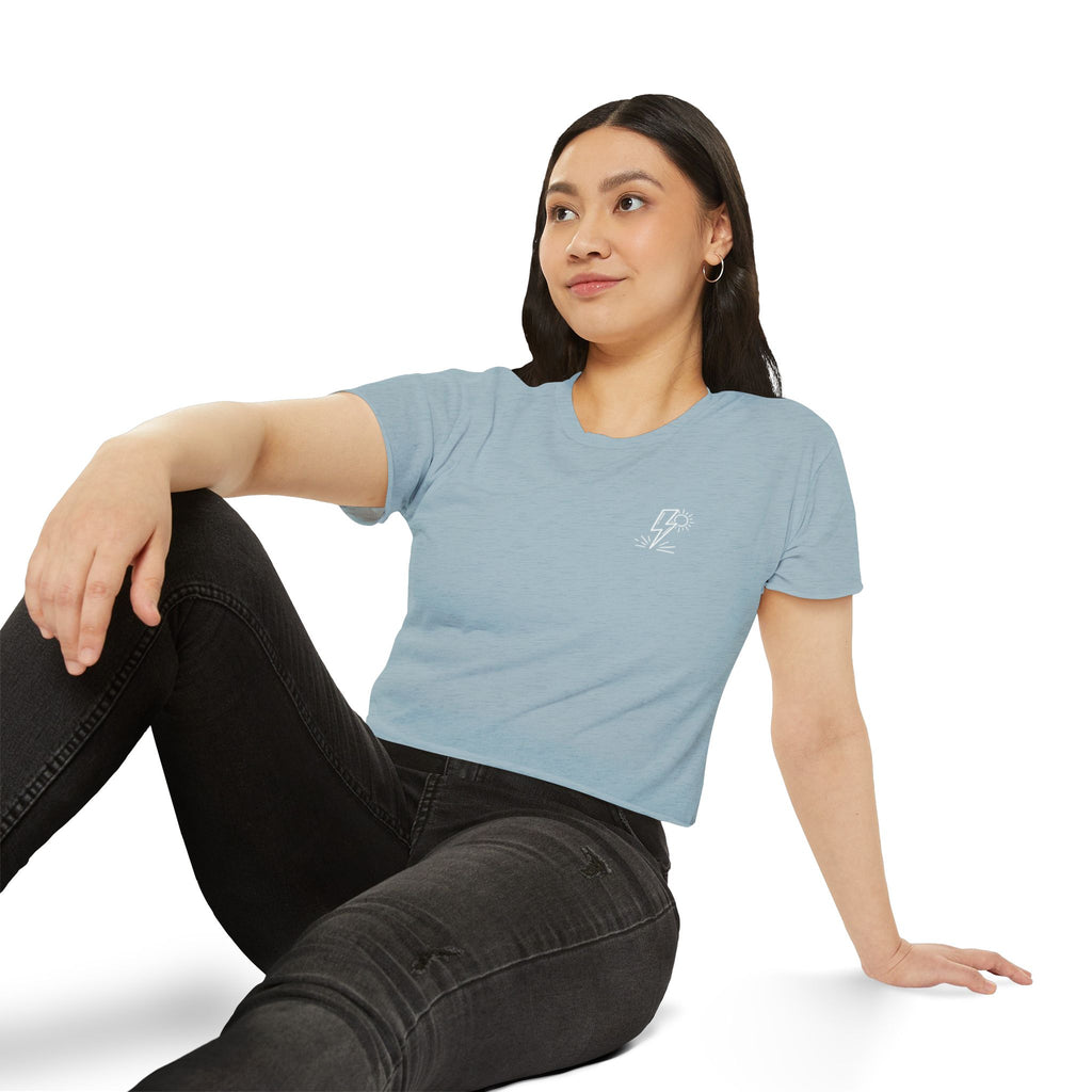 LESS BENDERS MORE FUN FRONT/BACK Print | Women's Festival Crop Top - Made For the Terminally Conscious