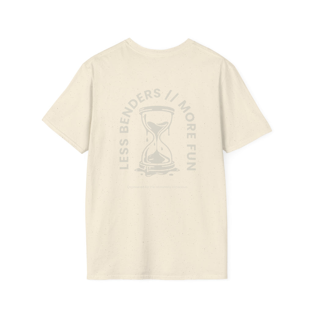 LESS BENDERS MORE FUN FRONT/BACK PRINT Graphic T-Shirt - Made For the Terminally Conscious
