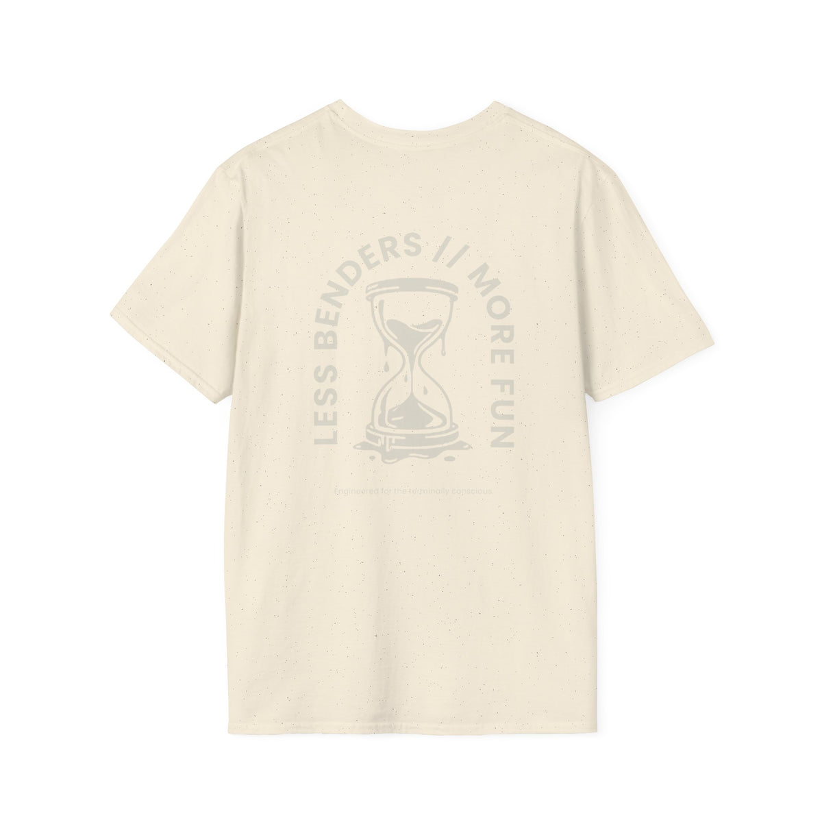 LESS BENDERS MORE FUN FRONT/BACK PRINT Graphic T-Shirt - Made For the Terminally Conscious