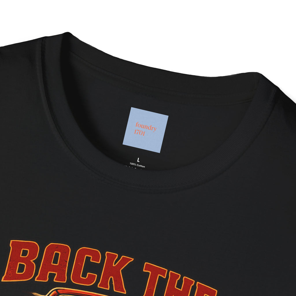 Back the Flock Up Truck T-Shirt — Anti-Surveillance Protest T-Shirt