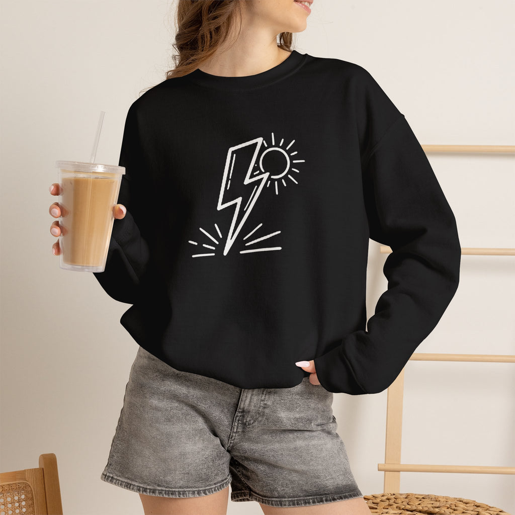 LESS BENDERS MORE FUN FRONT/Back Print Crewneck Sweatshirt - Made For the Terminally Conscious