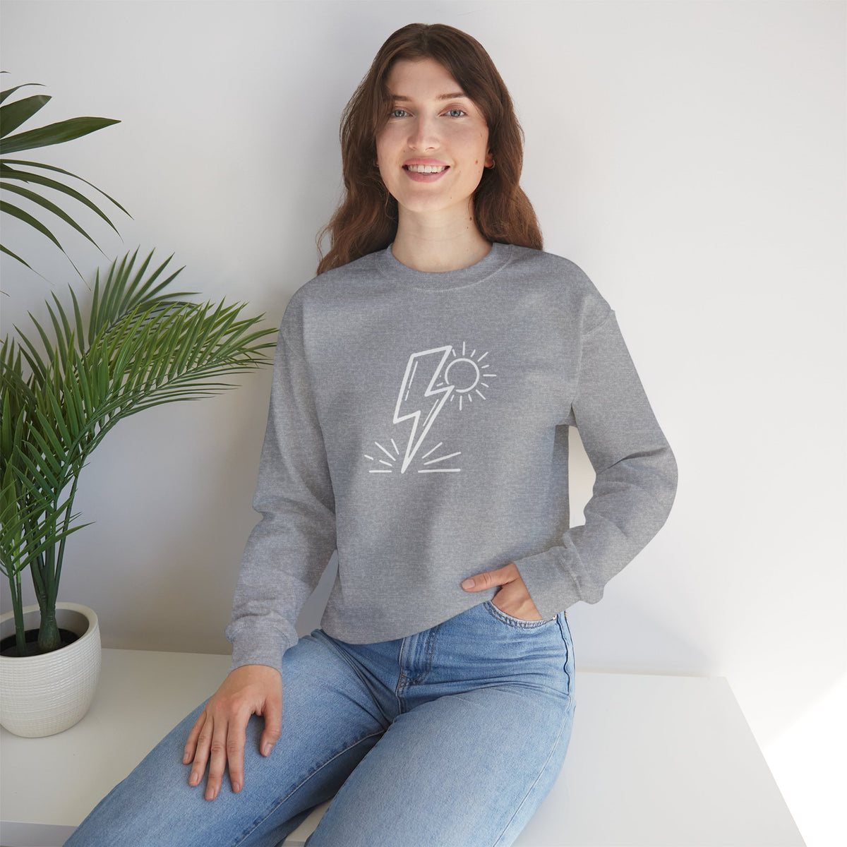 LESS BENDERS MORE FUN FRONT/Back Print Crewneck Sweatshirt - Made For the Terminally Conscious