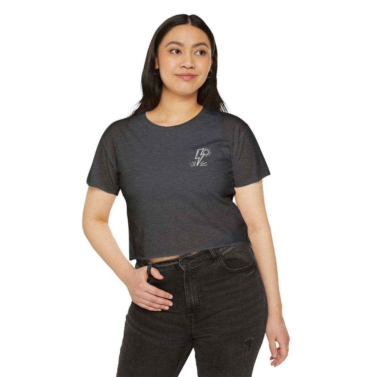 LESS BENDERS MORE FUN Front Grahic Only | Crop Top - Made For the Terminally Conscious.