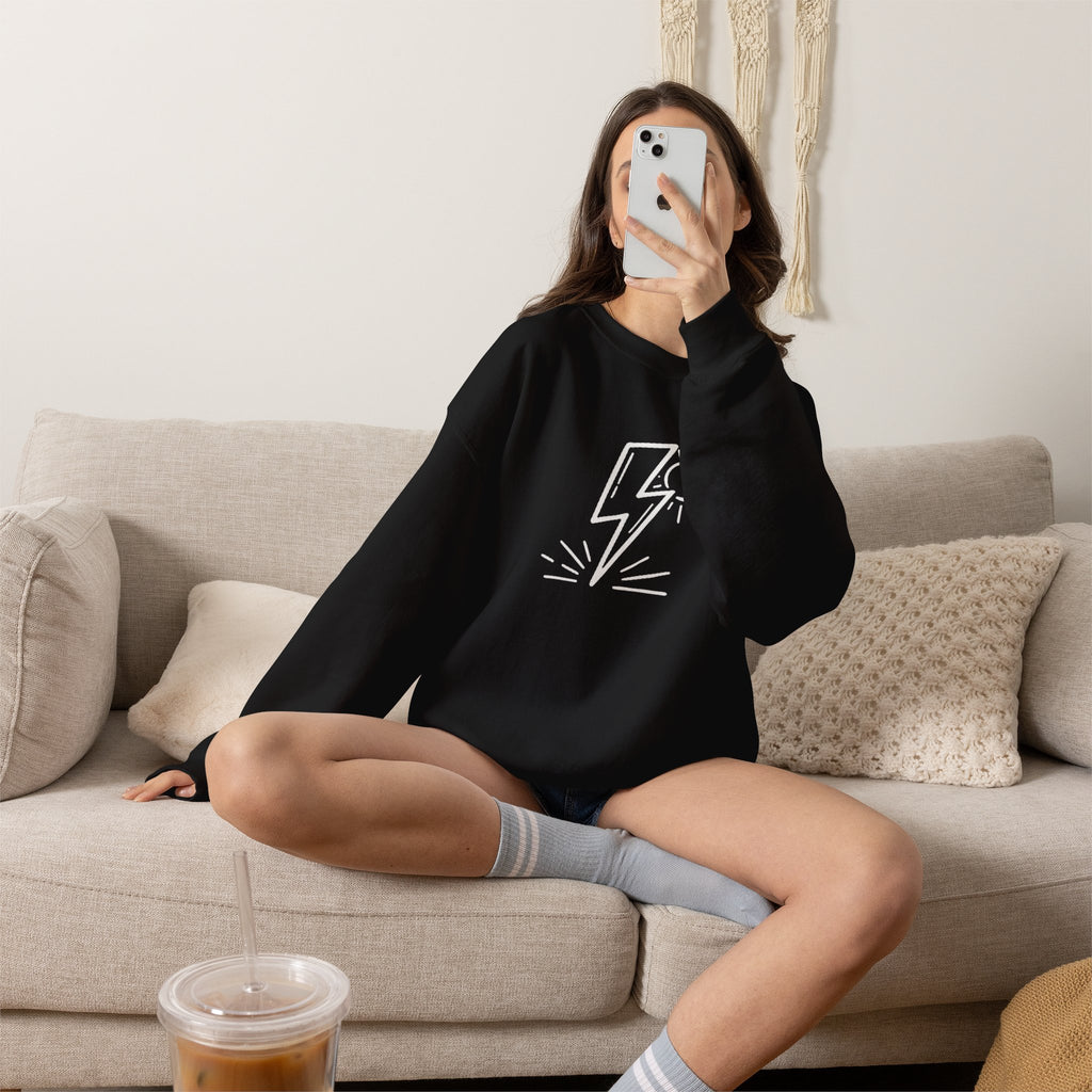 LESS BENDERS MORE FUN FRONT/Back Print Crewneck Sweatshirt - Made For the Terminally Conscious