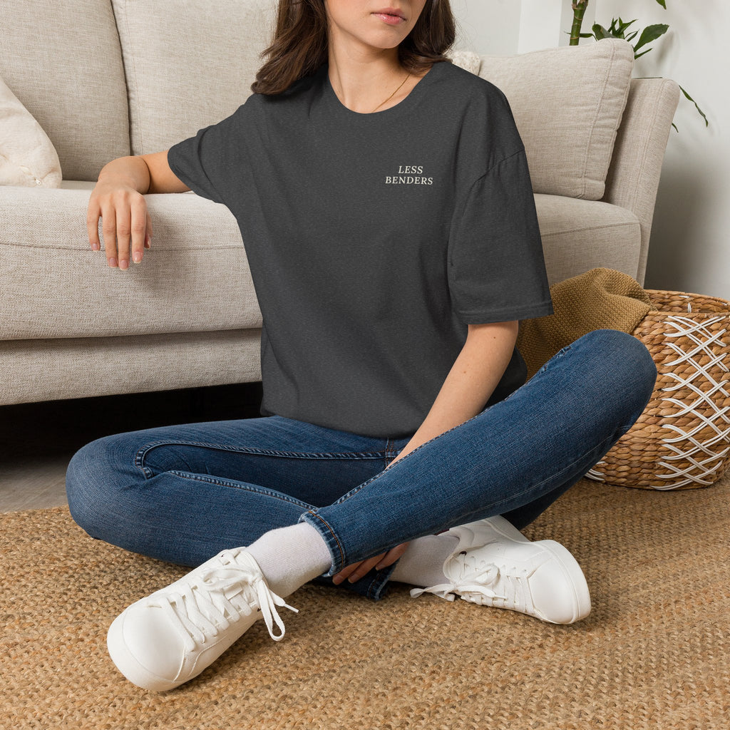LESS BENDERS MORE FUN FRONT/BACK PRINT Graphic T-Shirt - Made For the Terminally Conscious