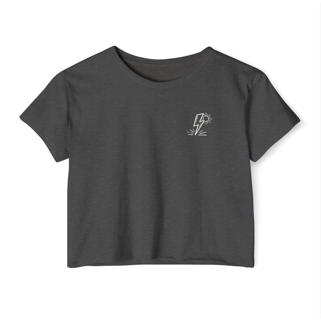 LESS BENDERS MORE FUN FRONT/BACK Print | Women's Festival Crop Top - Made For the Terminally Conscious