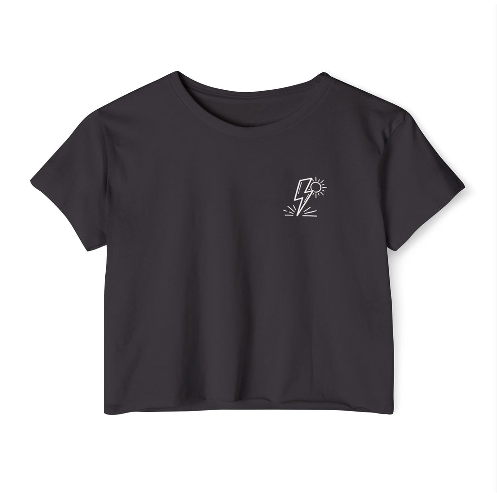 LESS BENDERS MORE FUN Front Grahic Only | Crop Top - Made For the Terminally Conscious.