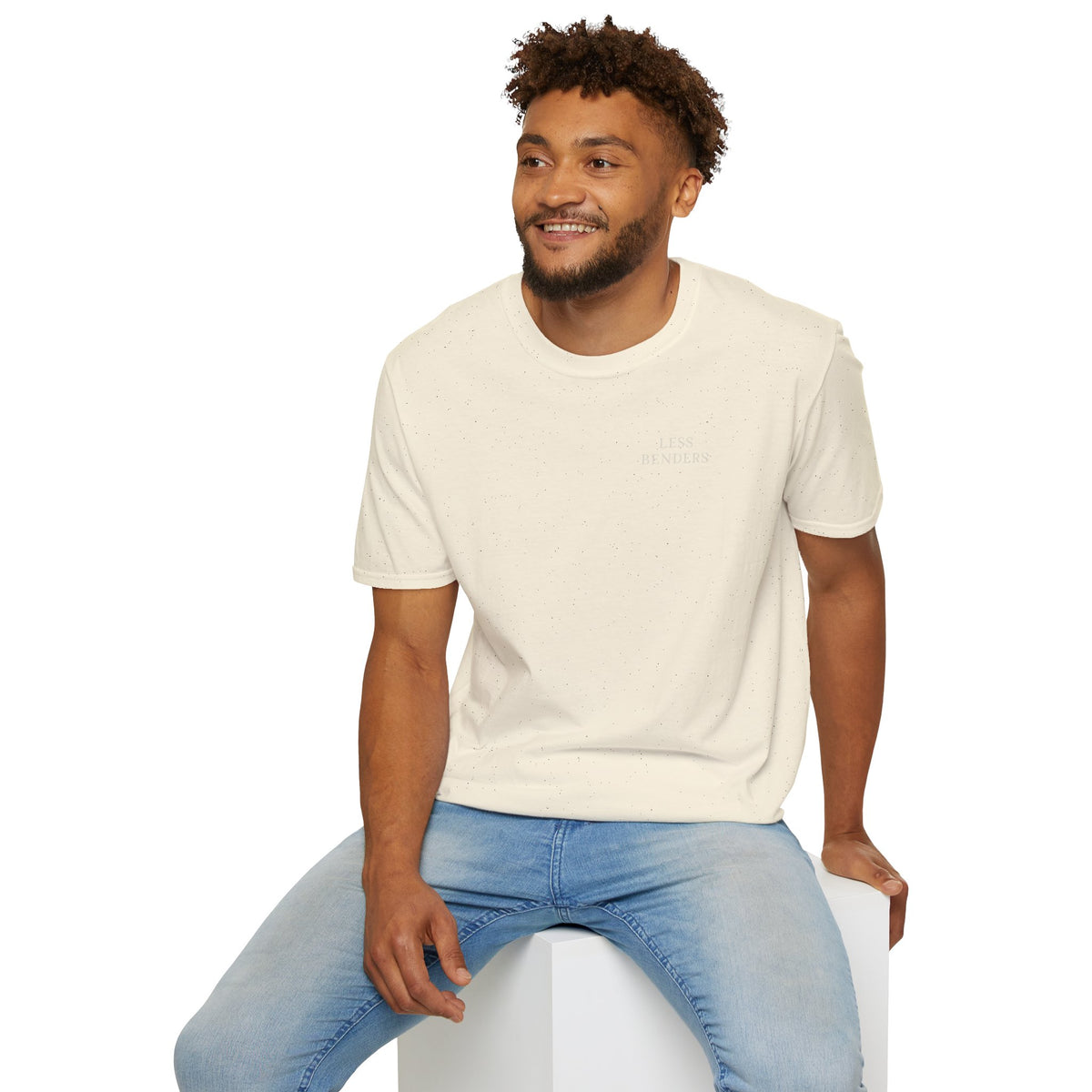 LESS BENDERS MORE FUN FRONT/BACK PRINT Graphic T-Shirt - Made For the Terminally Conscious