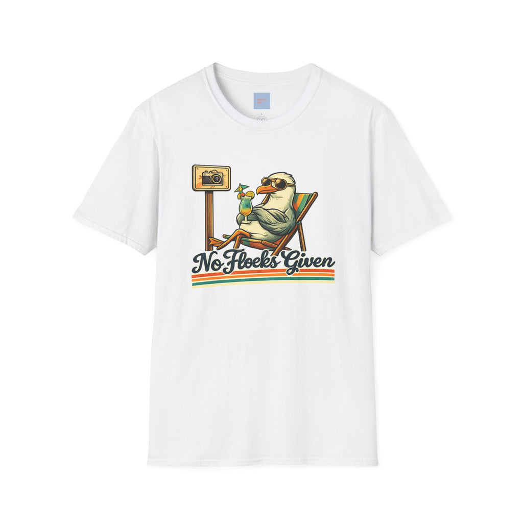 Seagull 'No Flocks Given' T-Shirt - Anti-Flock Rally Shirt