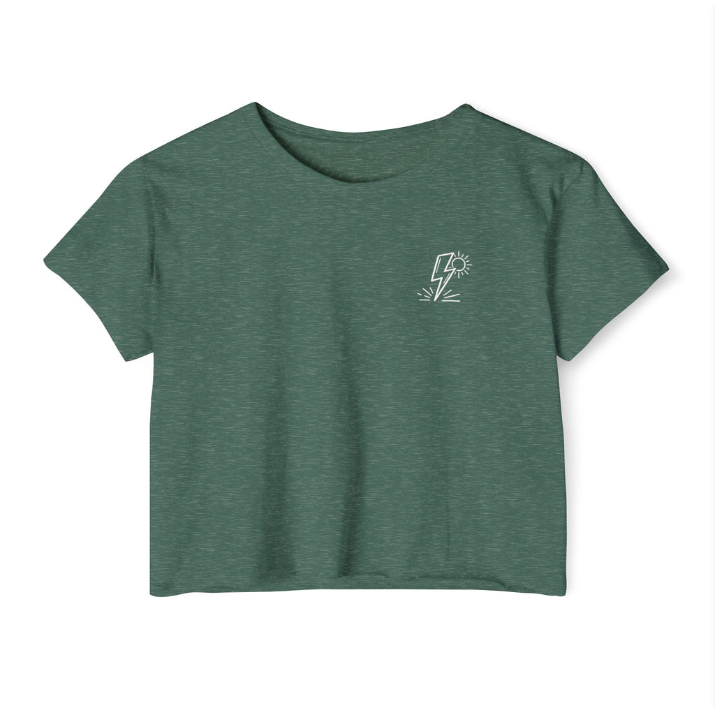 LESS BENDERS MORE FUN FRONT/BACK Print | Women's Festival Crop Top - Made For the Terminally Conscious
