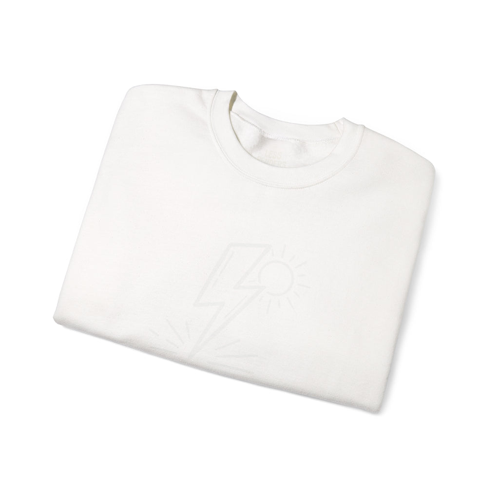 LESS BENDERS MORE FUN FRONT/Back Print Crewneck Sweatshirt - Made For the Terminally Conscious