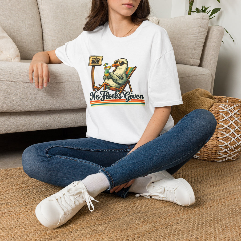 Seagull 'No Flocks Given' T-Shirt - Anti-Flock Rally Shirt