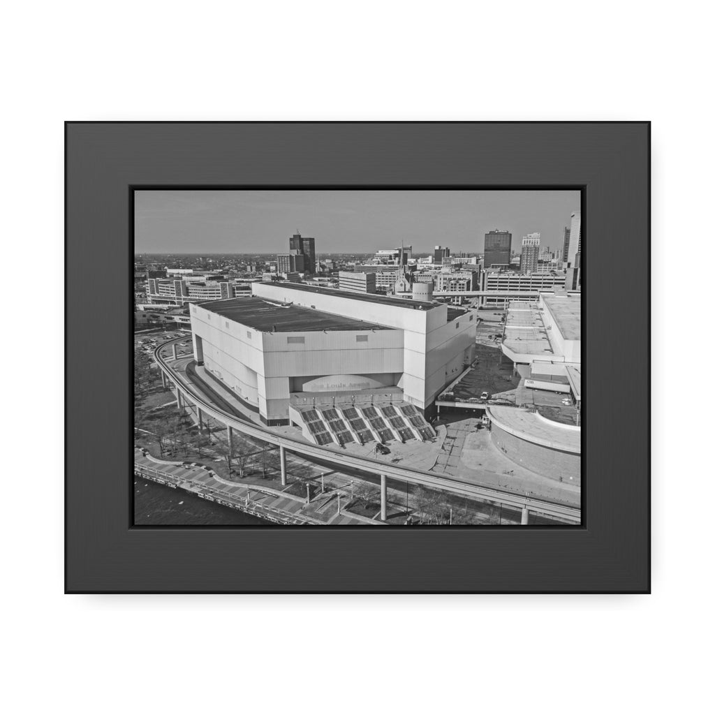 Joe Louis Arena | Before The Wrecking Ball (2019)  — Black & White Cityscape Photography Print