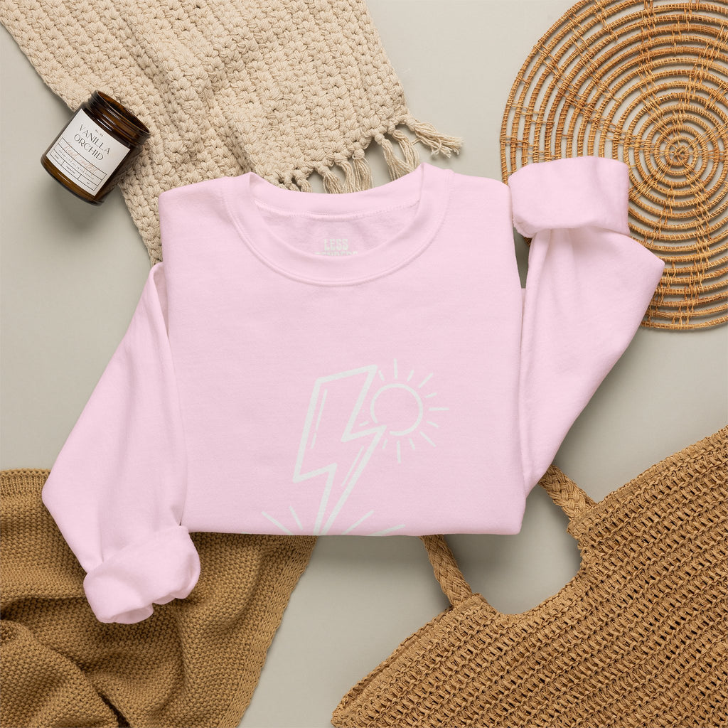 LESS BENDERS MORE FUN FRONT/Back Print Crewneck Sweatshirt - Made For the Terminally Conscious