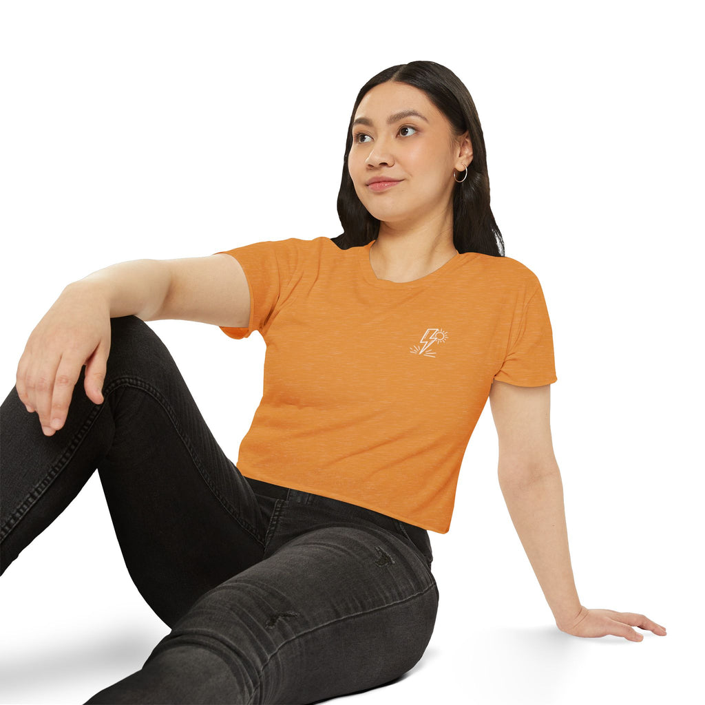 LESS BENDERS MORE FUN FRONT/BACK Print | Women's Festival Crop Top - Made For the Terminally Conscious