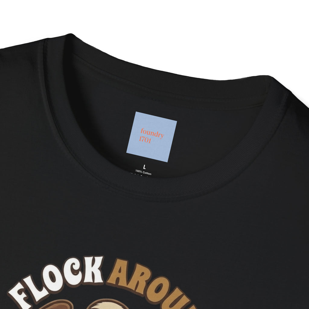 Eagle 'Flock Around and Find Out' Vintage Graphic T-Shirt - Anti Flock Protest Shirt
