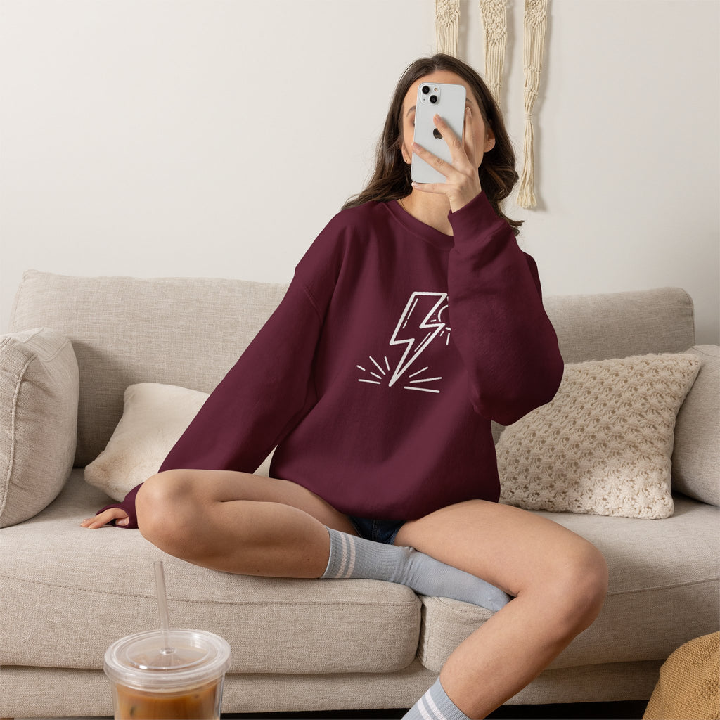 LESS BENDERS MORE FUN FRONT/Back Print Crewneck Sweatshirt - Made For the Terminally Conscious